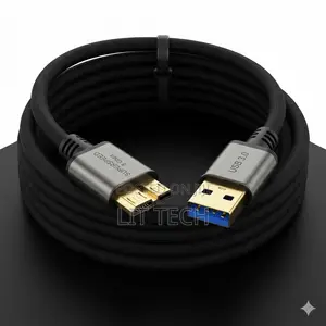 USB 3.0 to Micro-B External Hard Drive Cable (5 GBPS SuperSpeed)