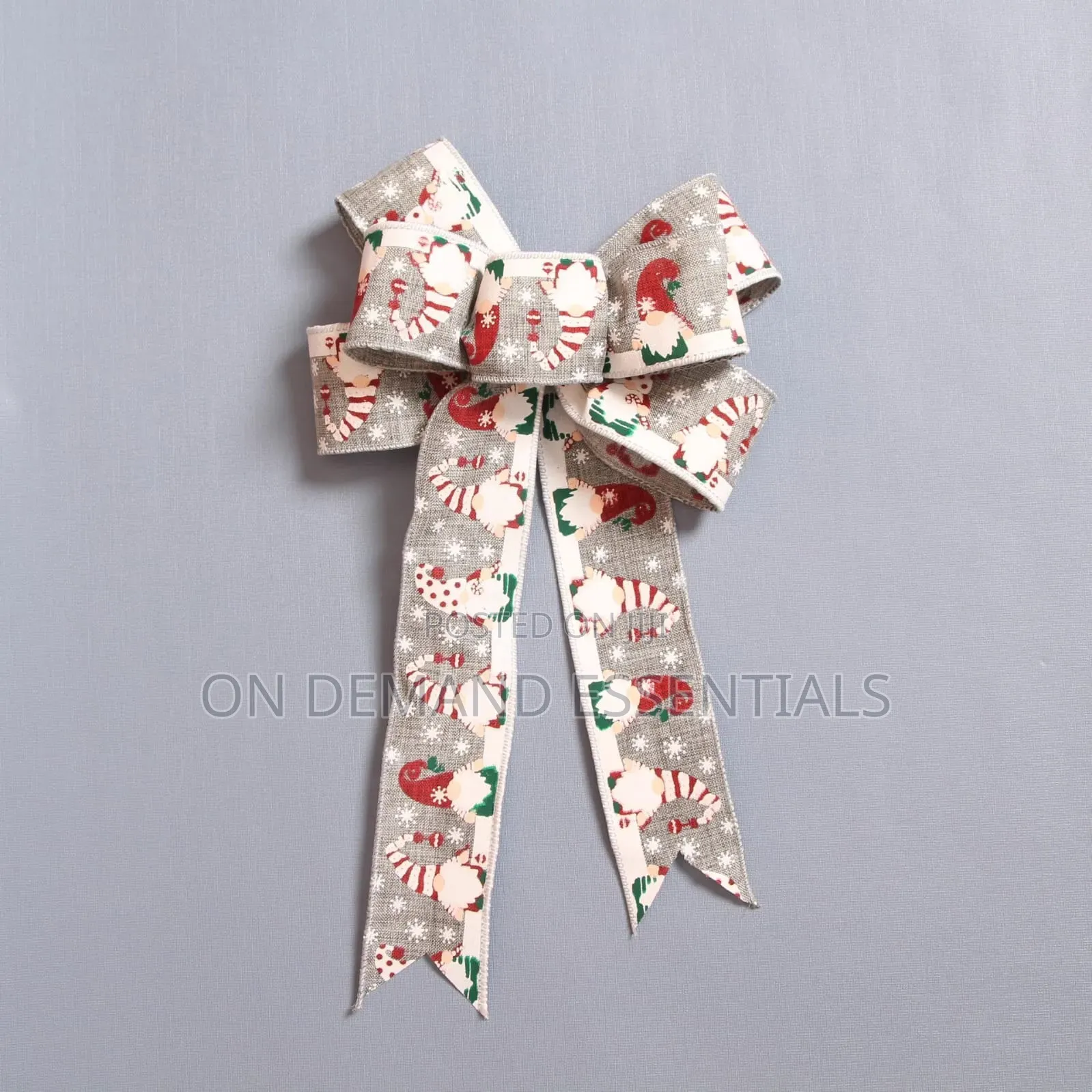 Christmas Bowtie Decor Bow Tie