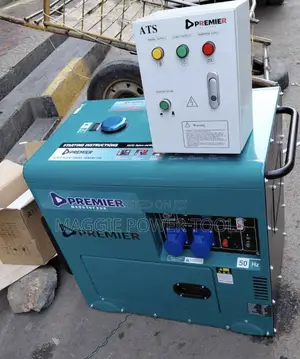 12Kva Premier Super Silent Diesel Generator Equipped With Matching ATS
