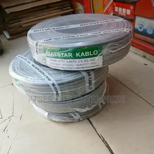 Suitable MASTAR KABLO 90M Electrical Twin With Earth Cable – 300/500v