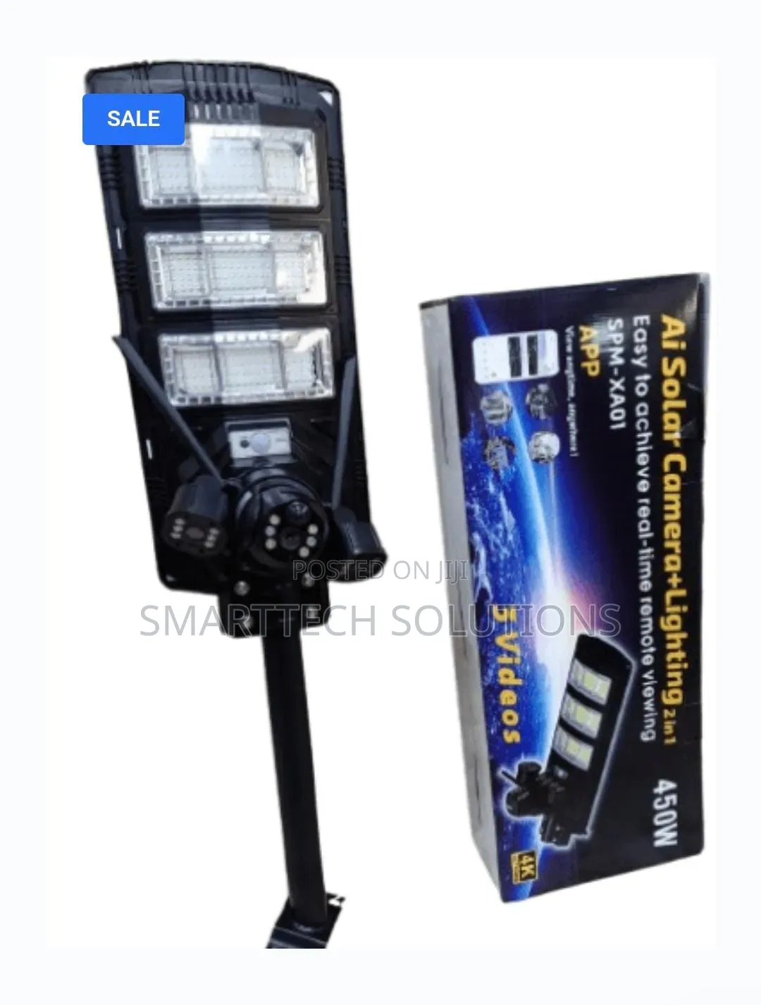 Ai Solar Camera+lighting 2in1