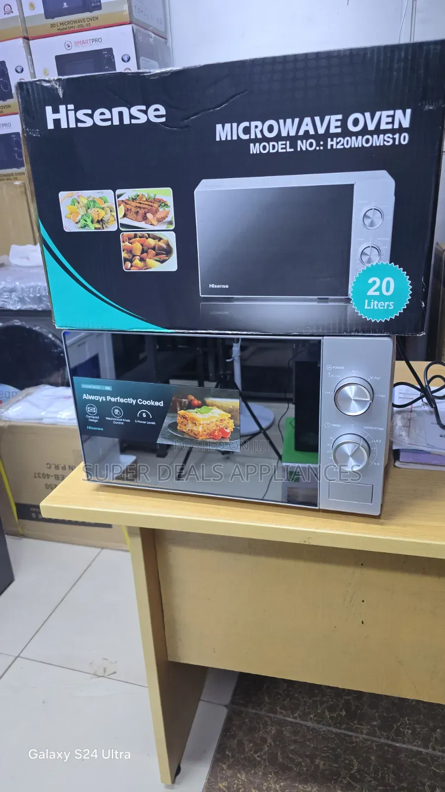 Silver Manual Hisense Microwave