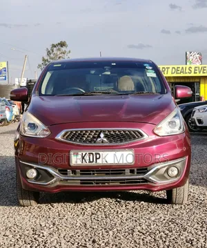 Mitsubishi Mirage 2017 Red