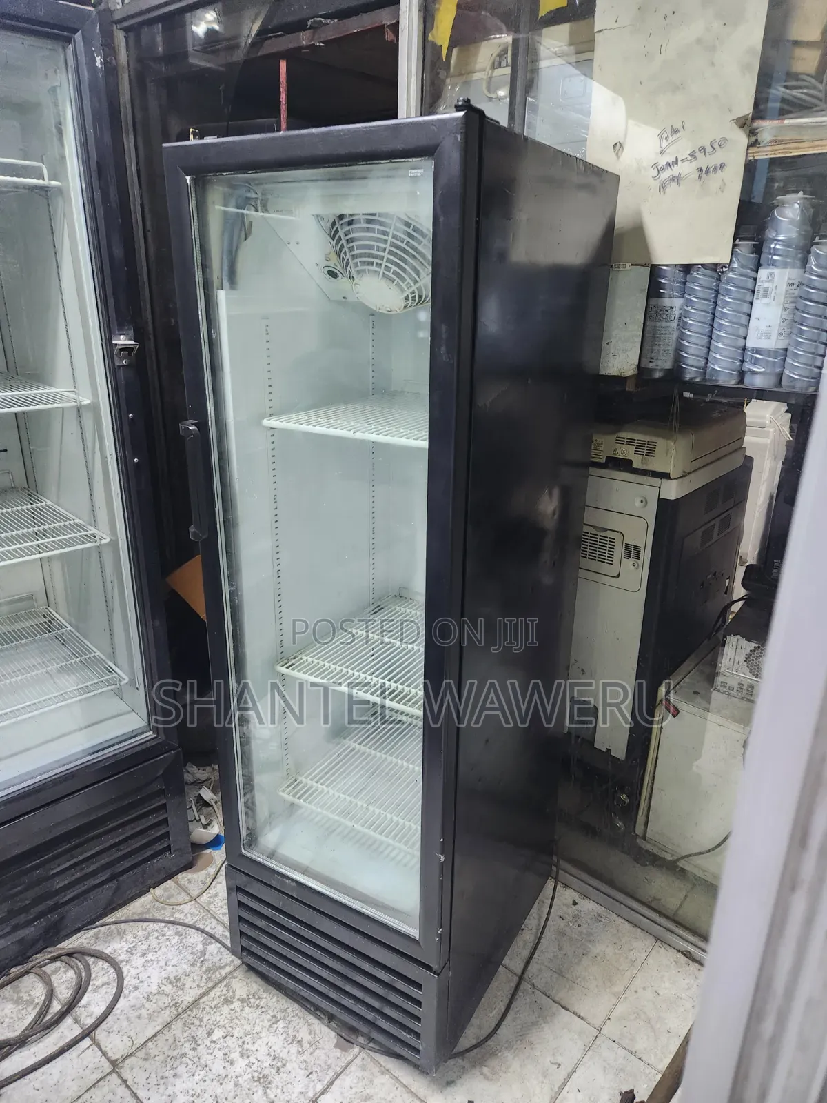 Black Working 300litres Display Chiller at T3