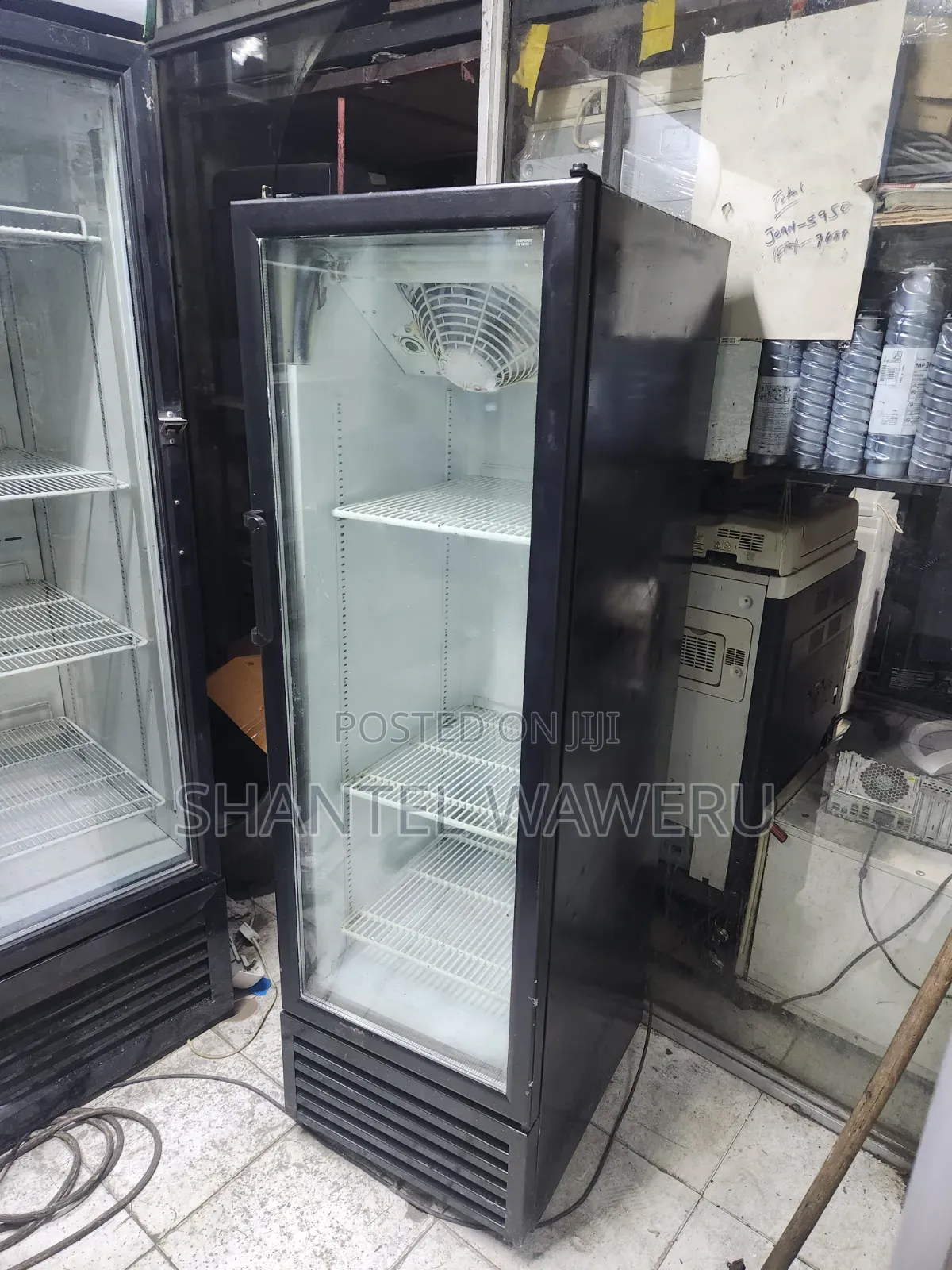 Black Working 300litres Display Chiller at T3