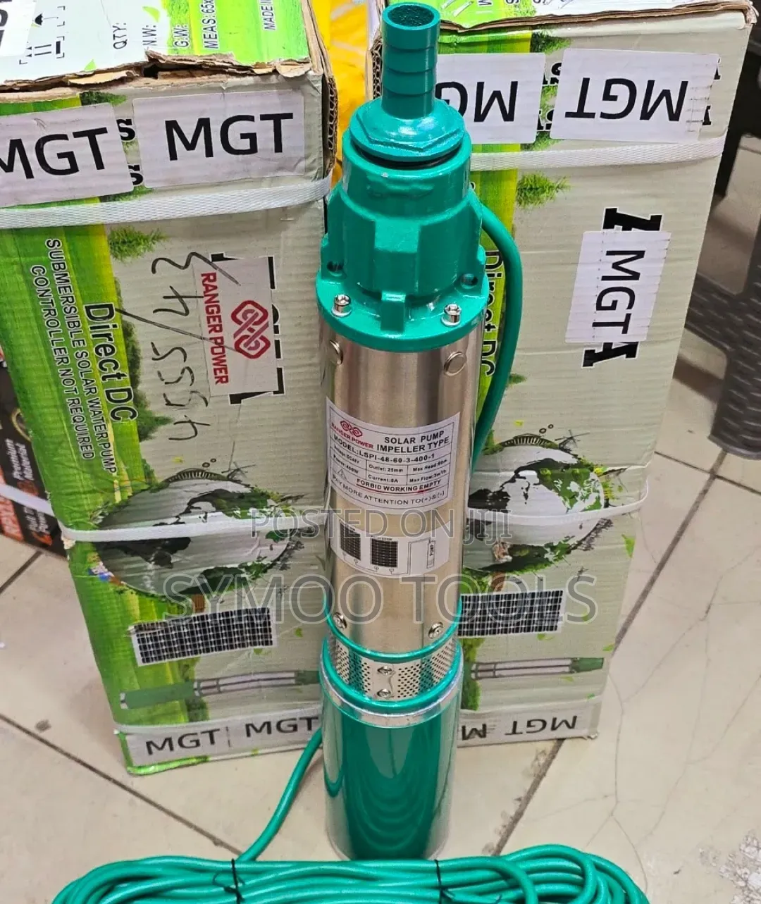 Ranger Power Solar Pump 400w 60m