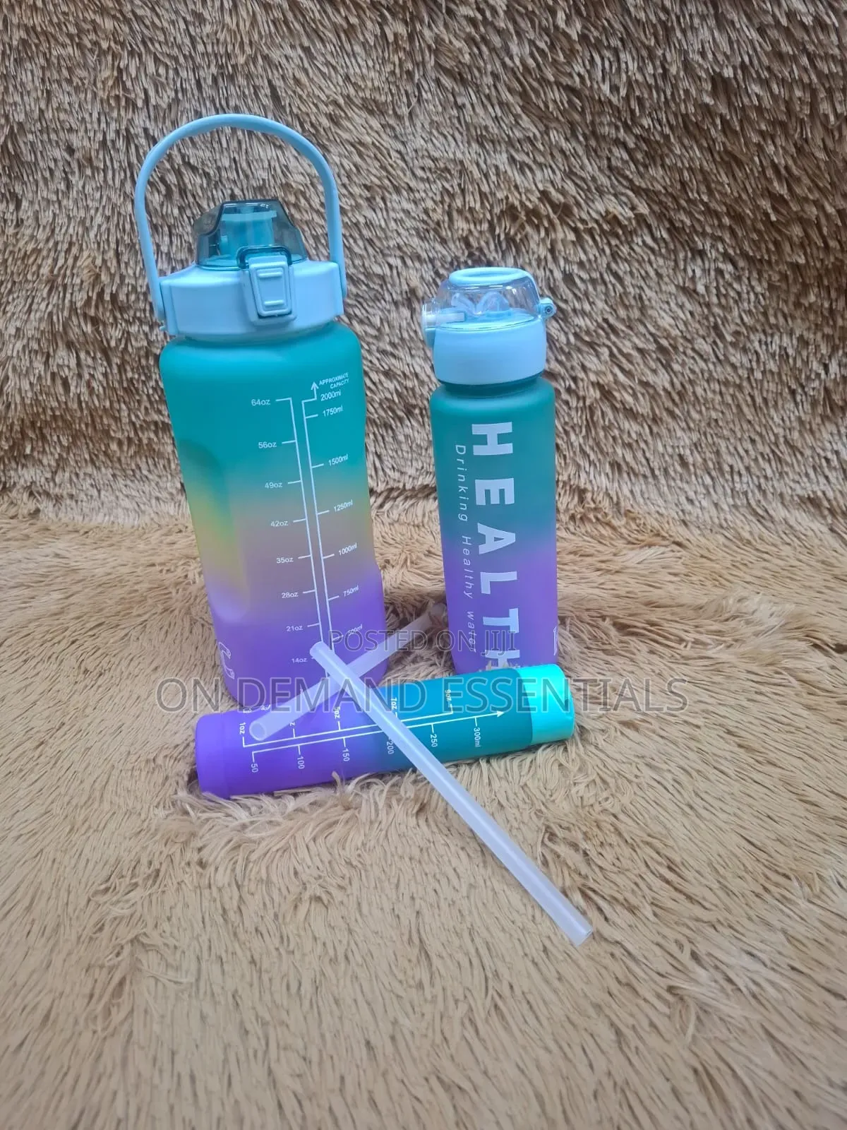 3 in 1 Water Bottle