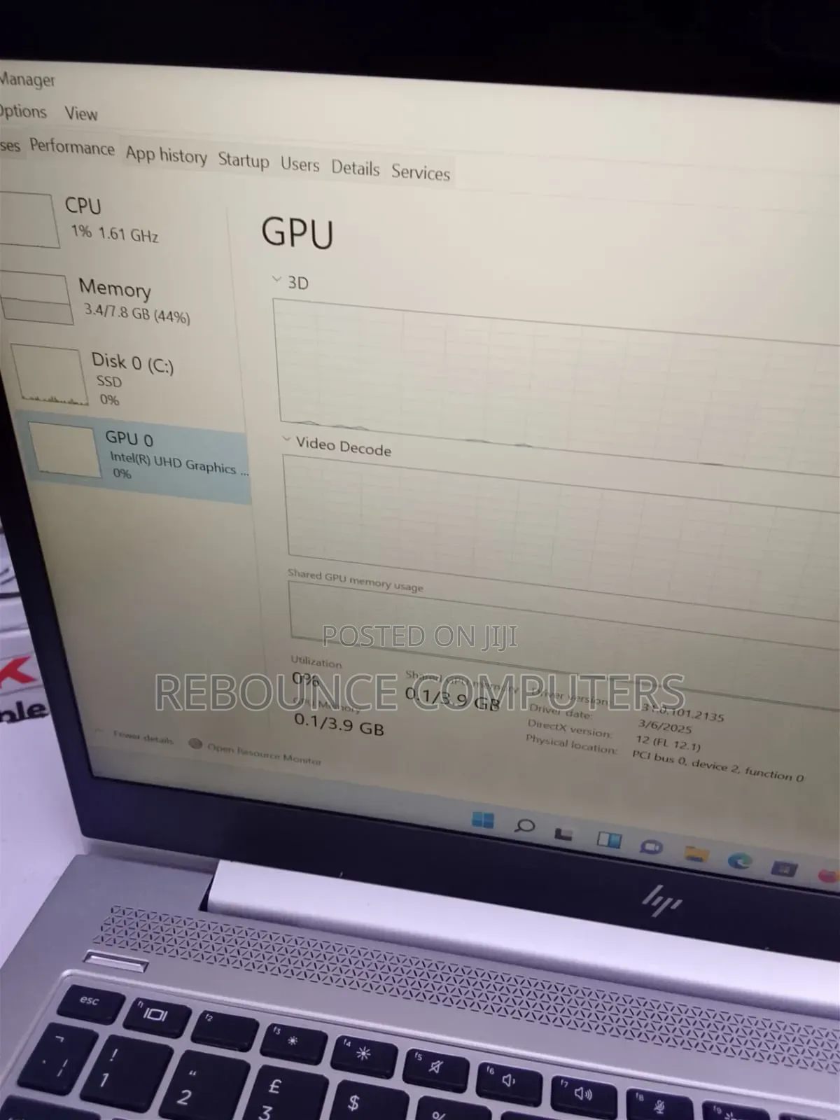 Laptop HP EliteBook 840 G6 8GB Intel Core i5 SSD 256GB