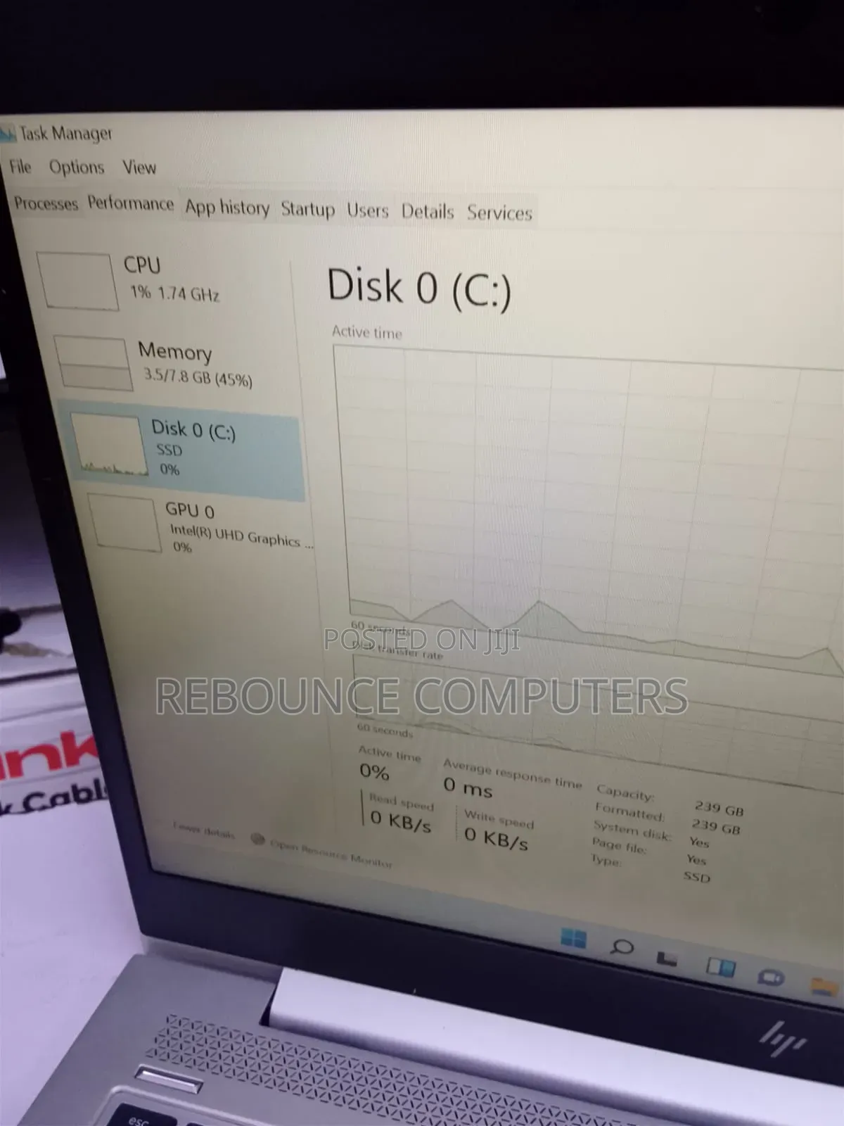 Laptop HP EliteBook 840 G6 8GB Intel Core i5 SSD 256GB