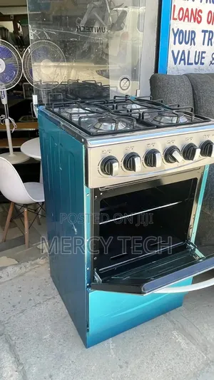 Unitech 50x55 Full Gas Auto-Ignition Cooker (Silver)