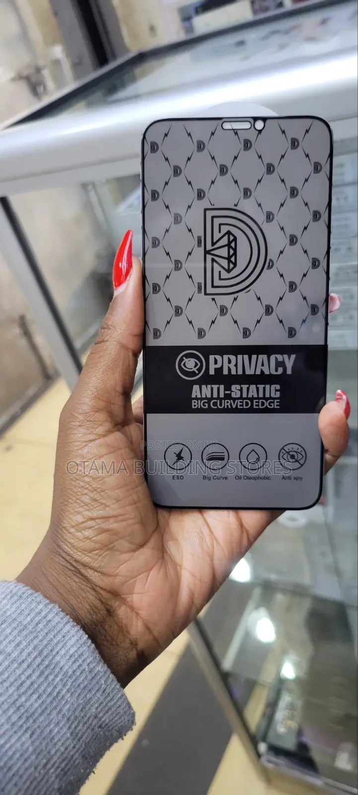iPhone X Anti Peeping Screen Protector