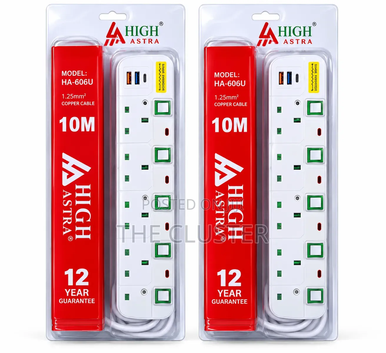 High Astra 6 Way Extension