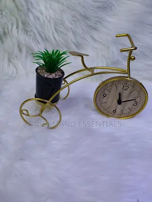 Bike Decor With Clock