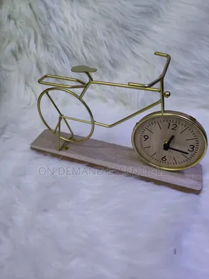 Bike Decor With Clock