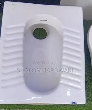 Step Asian Toilet White