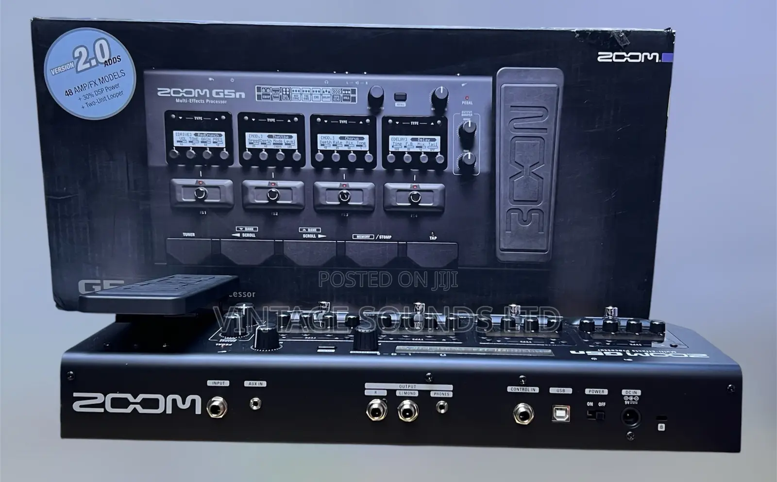 Zoom G5n Guitar Multi-Effects Processor Pedal & Amp Simulator