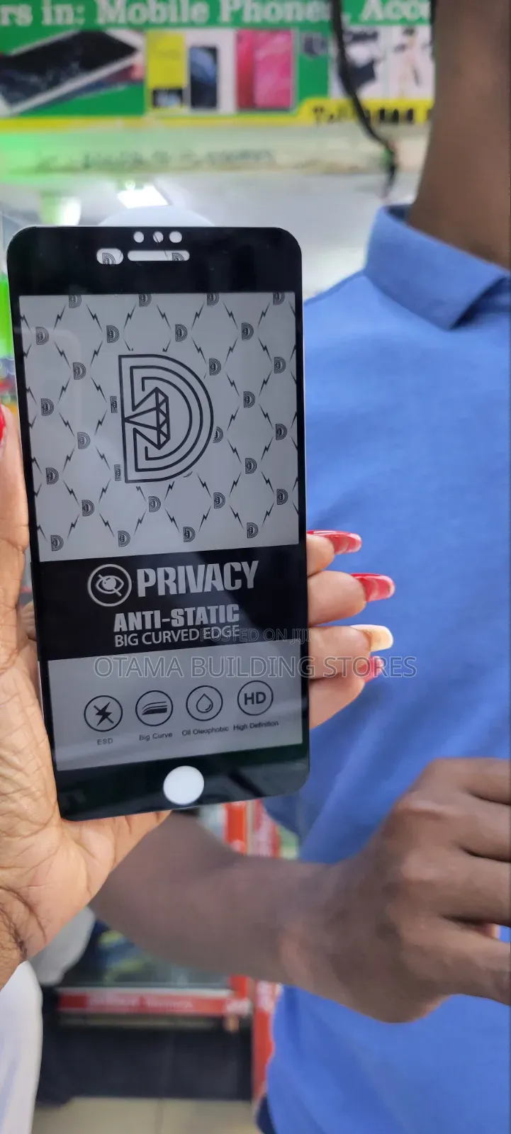 iPhone 8 Plus Privacy Screenprotector