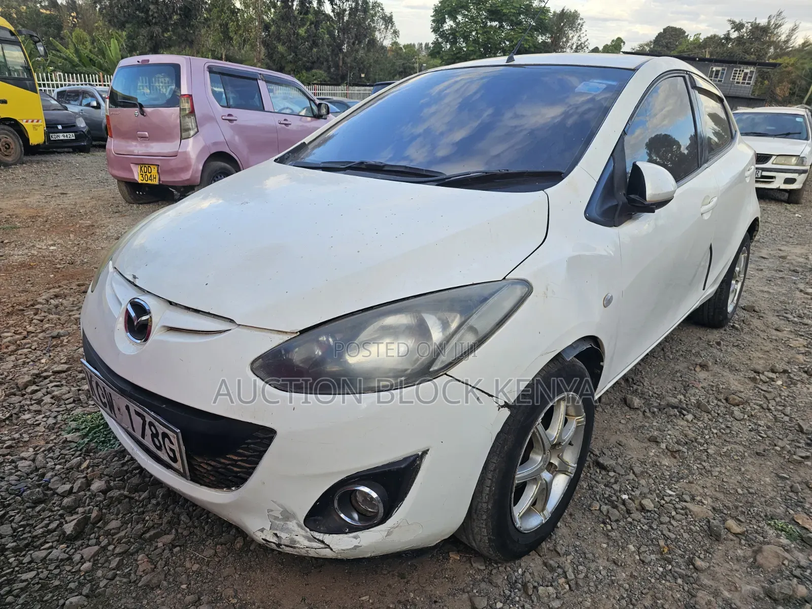 Mazda Demio 2012 White