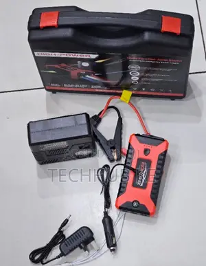 Portable Jump Starter W/Air Compressor Tire Inflator/ Jump Pack