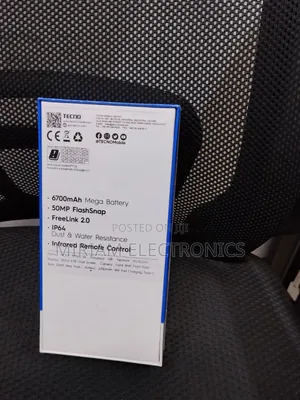 New Tecno Spark 50 128 GB Black