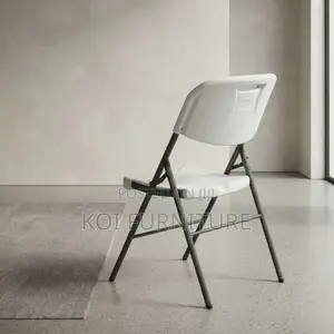 Office Chairs; Foldable Gardens Patio White Armless Seats