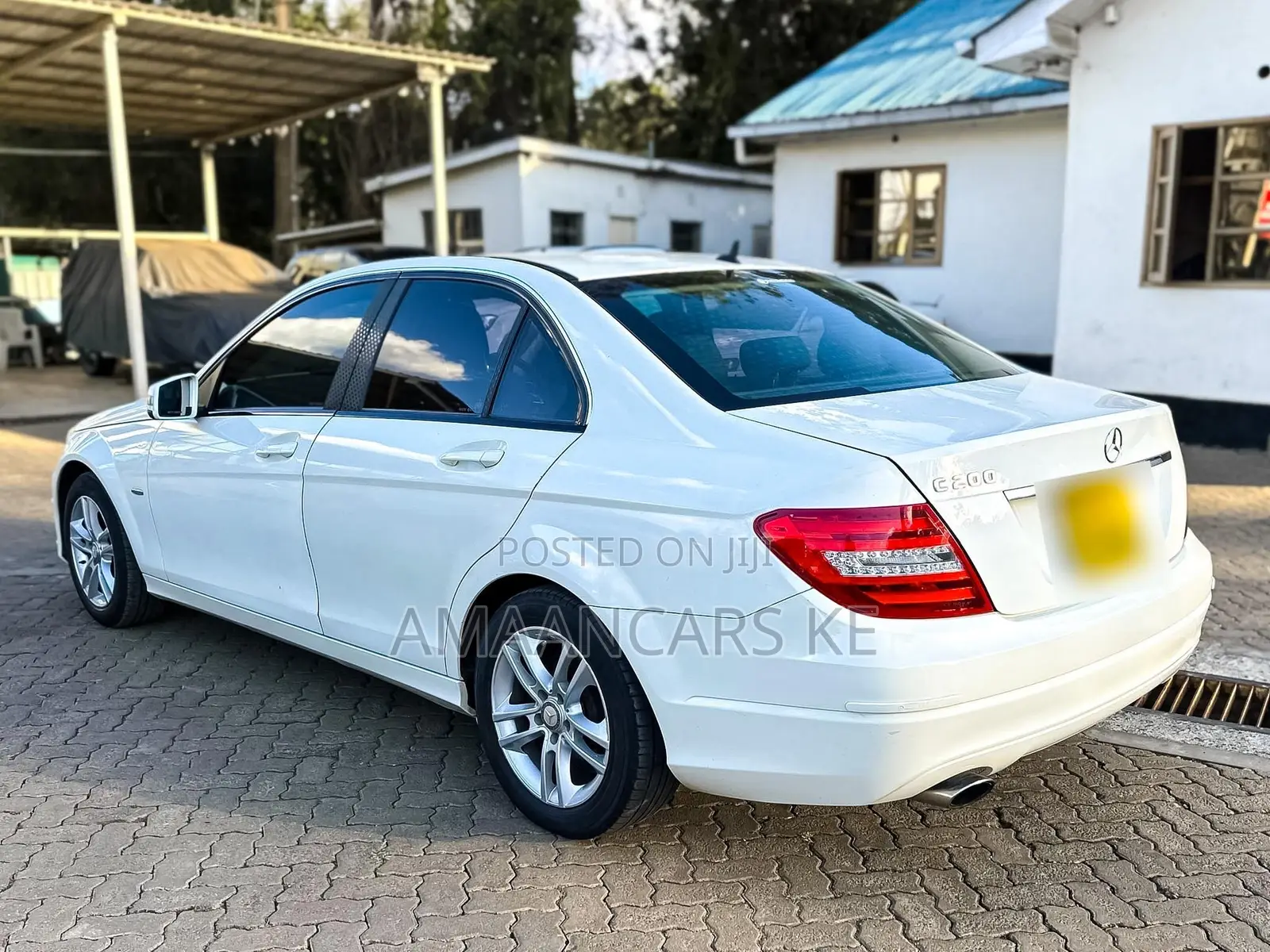 Mercedes-Benz C200 2012 White