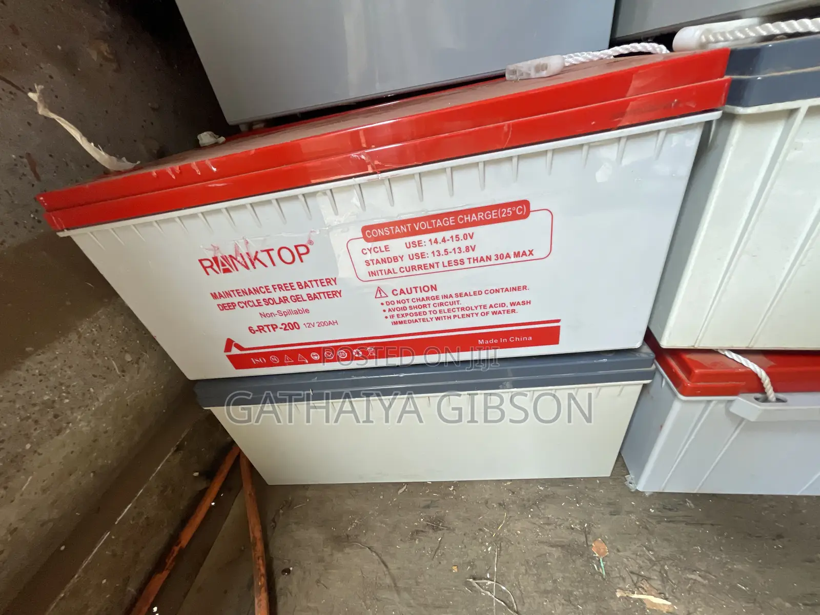 Solar Gel Battery