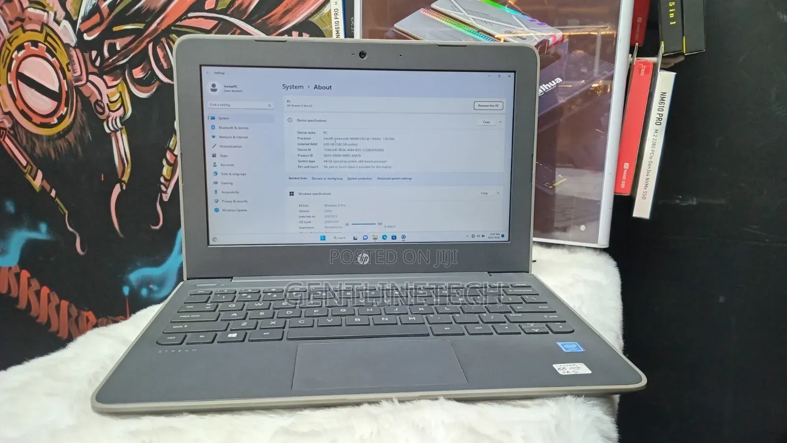 Laptop HP Stream 11 4GB Intel Celeron SSD 60GB