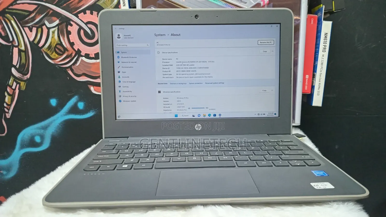 Laptop HP Stream 11 4GB Intel Celeron SSD 60GB