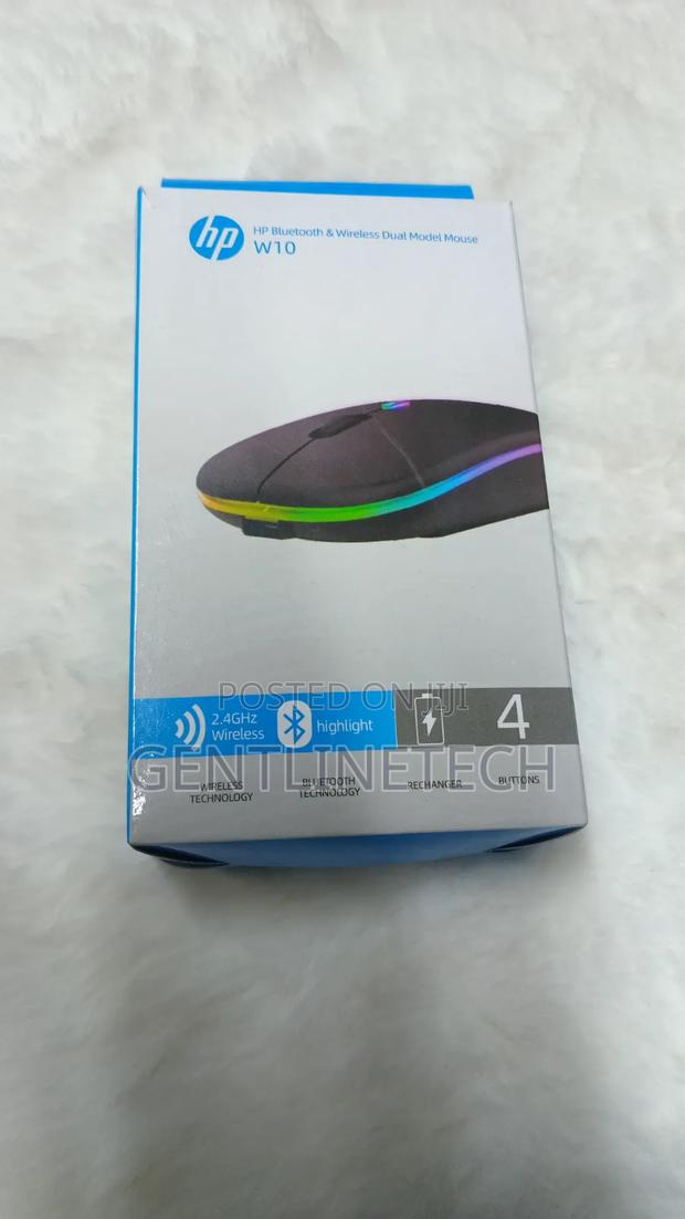 HP W10 Bluetooth & Wireless Dual Mode Mouse - main view