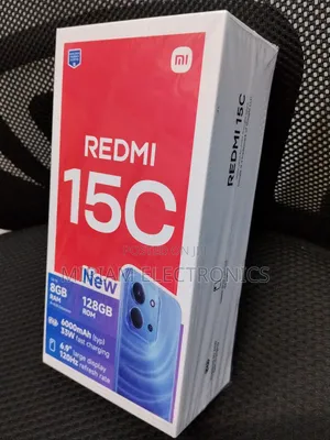 New Xiaomi Redmi 15C 4G 128 GB Black