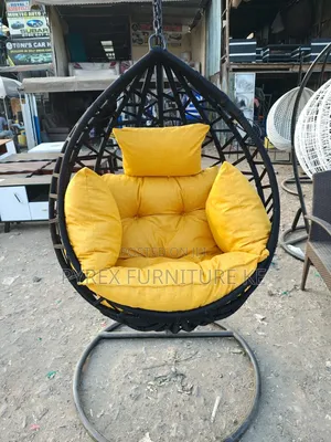 Black Swing Chair