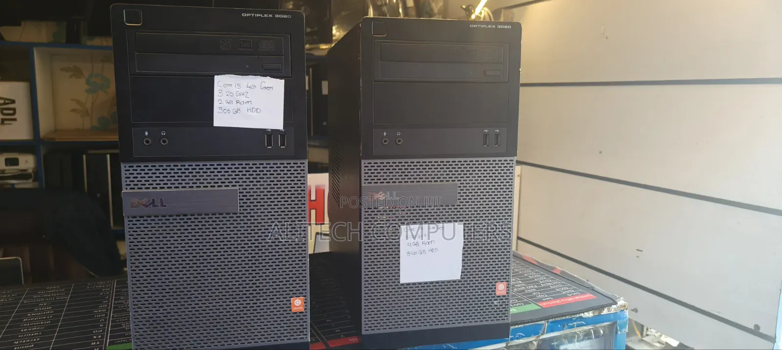 Desktop Computer Dell OptiPlex 3020 8GB Intel Core i5 HDD 500GB