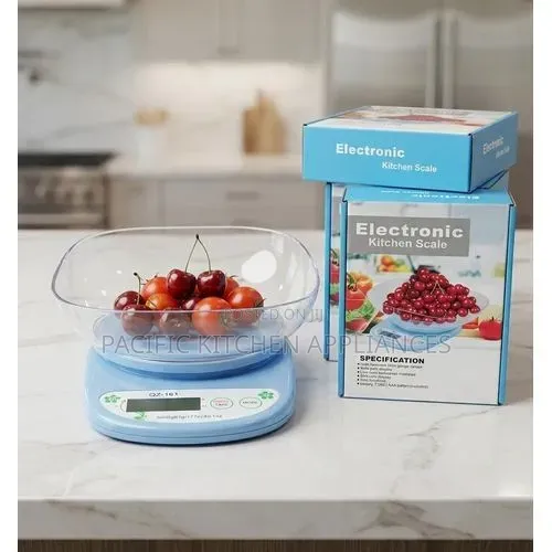 Electronic Kitchen Weighing Scale With Bowl 5kg