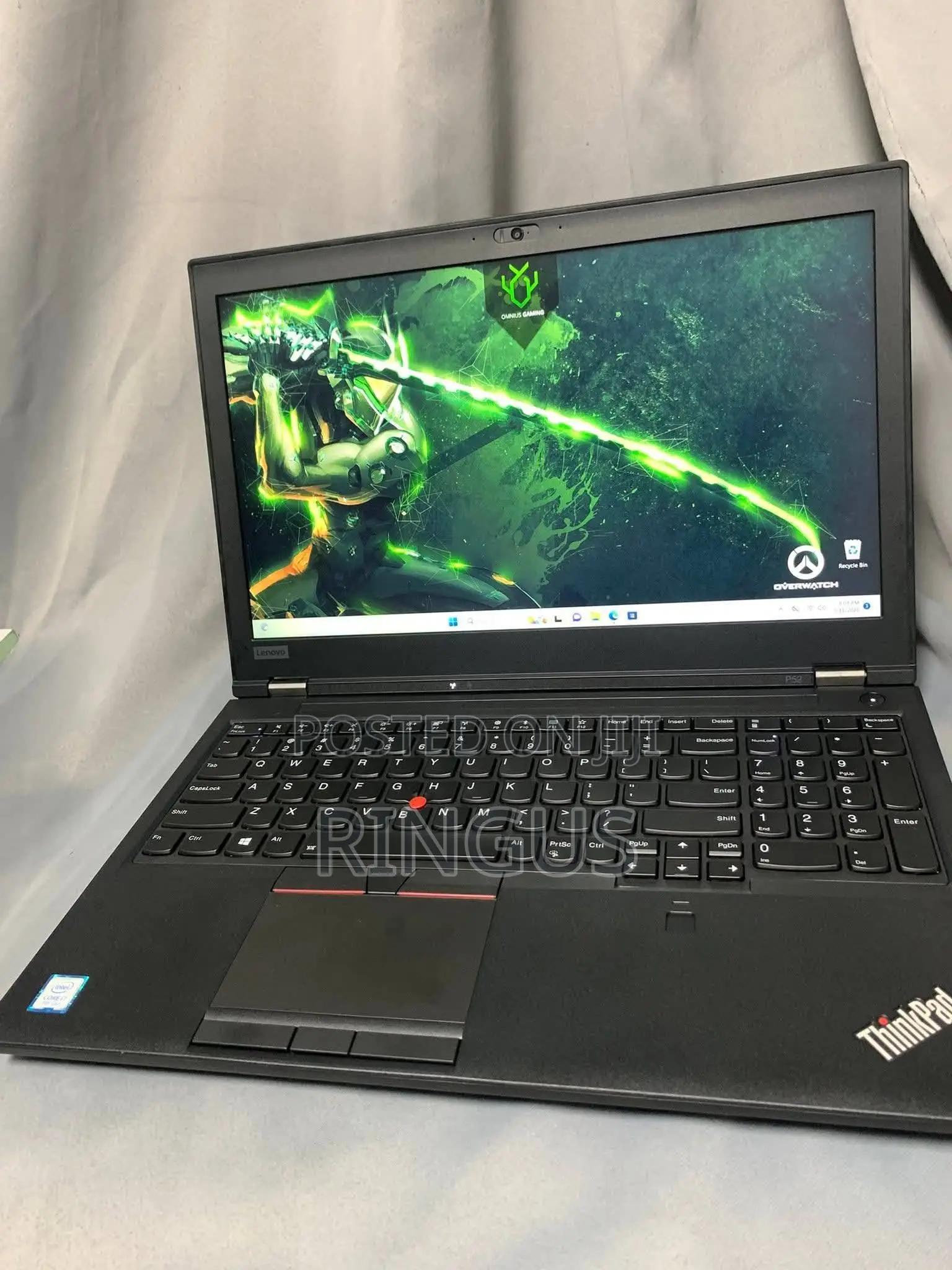 Laptop Lenovo ThinkPad P52 8GB Intel Core i7 SSD 256GB