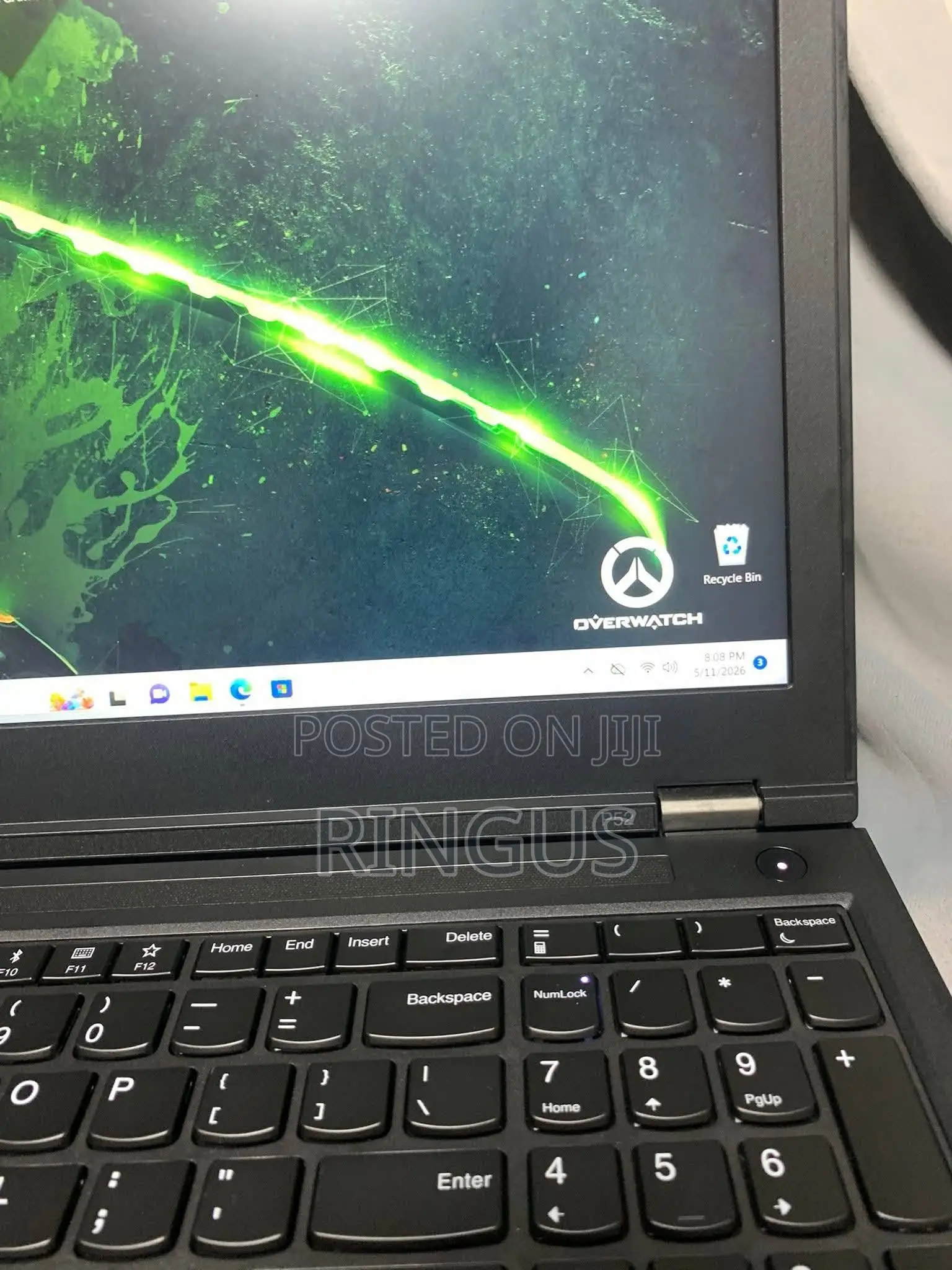 Laptop Lenovo ThinkPad P52 8GB Intel Core i7 SSD 256GB
