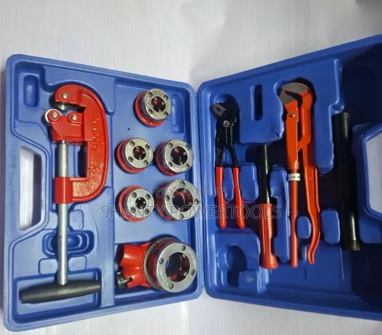 Pipe Threading Tool Kit (Or Ratchet Pipe Threader Set)