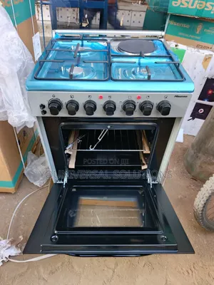 Hisense 50*55 Cooker 3gas +1Electric Brand New