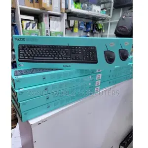 Logitech Mk120 Wired Combo Keyboard and Mouse