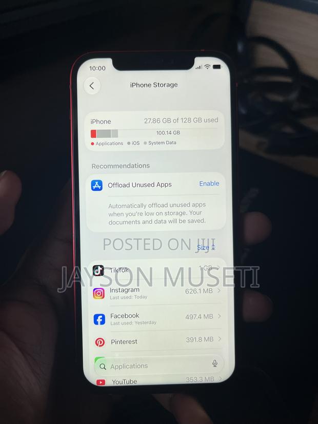 Apple iPhone 12 128 GB Red - thumbnail 3