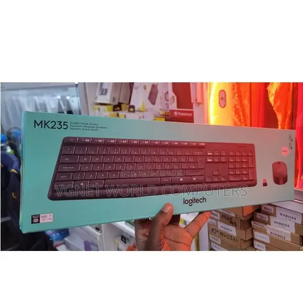 Logitech Mk235 Wireless Keyboard and Mouse Combo