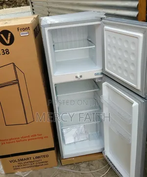 Volsmart 138L Double Door Fridge | Energy Saving | KSh 23,500