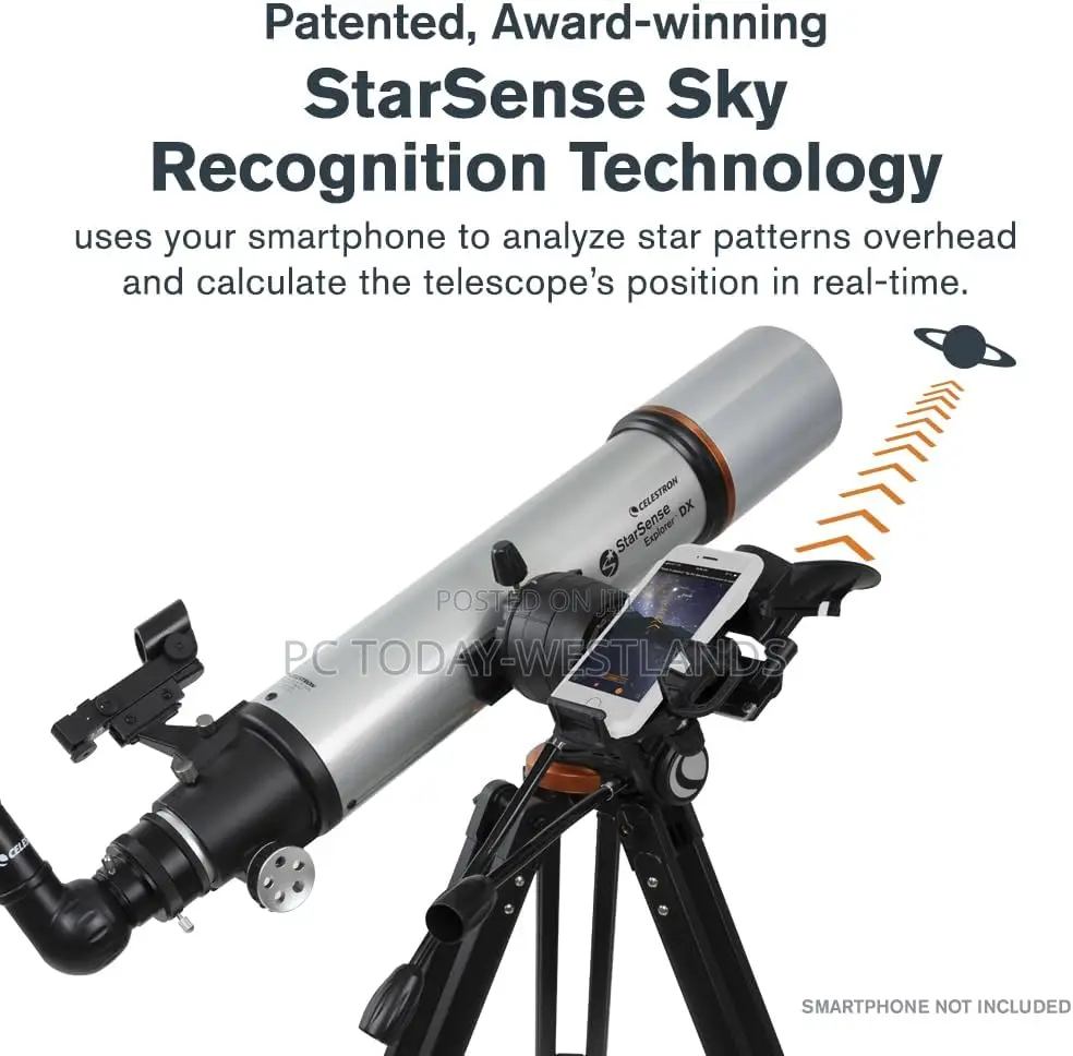 Celestron StarSense Explorer DX 102AZ App-Enabled Refractor Telescope