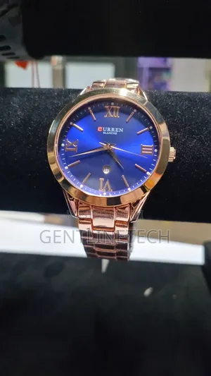 Curren Blanche Gold Watch