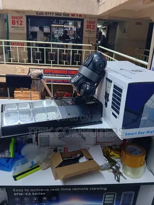2-in-1 AI Solar Camera and 180W Light for Outdoor Area Monitoring Unit