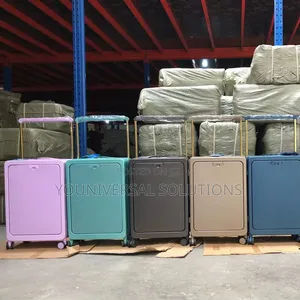 2 Pieces Modern Hard-Shell Travel Suitcase