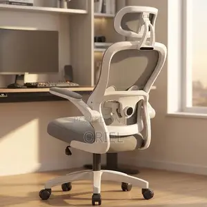 Office Chair : Orthopedic White Office Chair With High Back