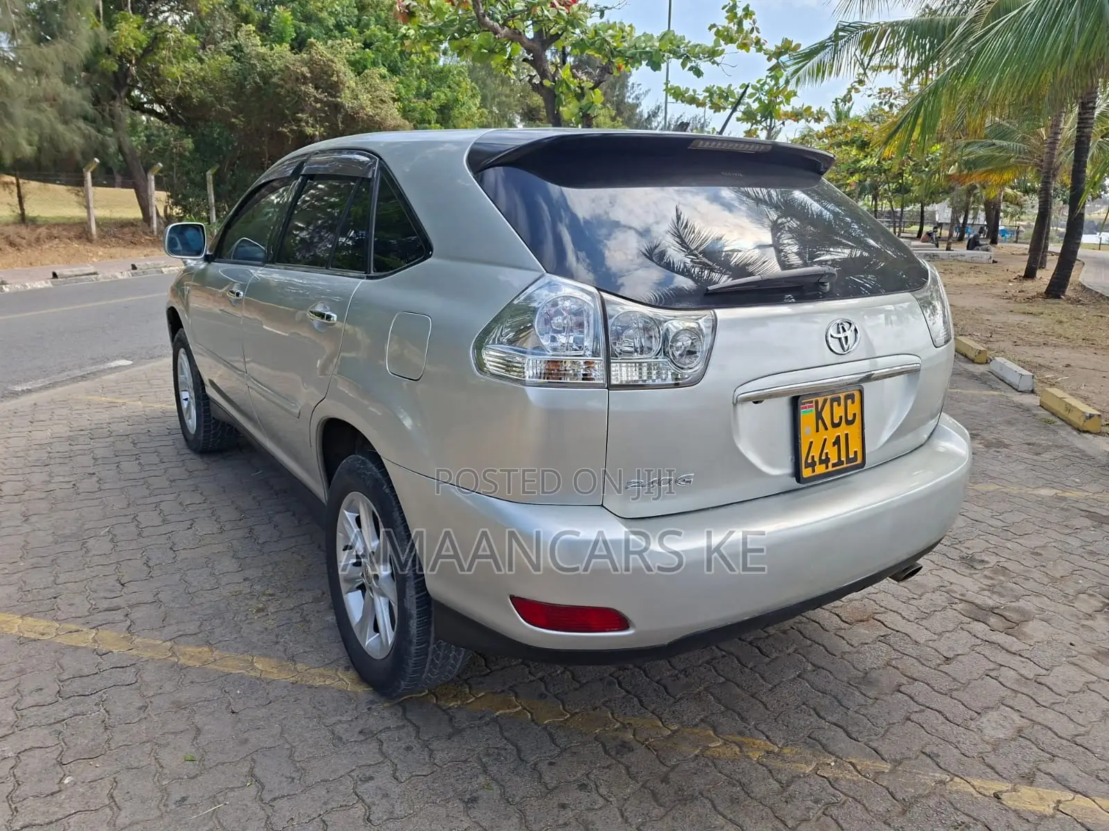 Toyota Harrier 2008 Silver