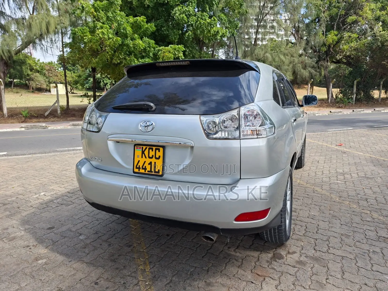 Toyota Harrier 2008 Silver