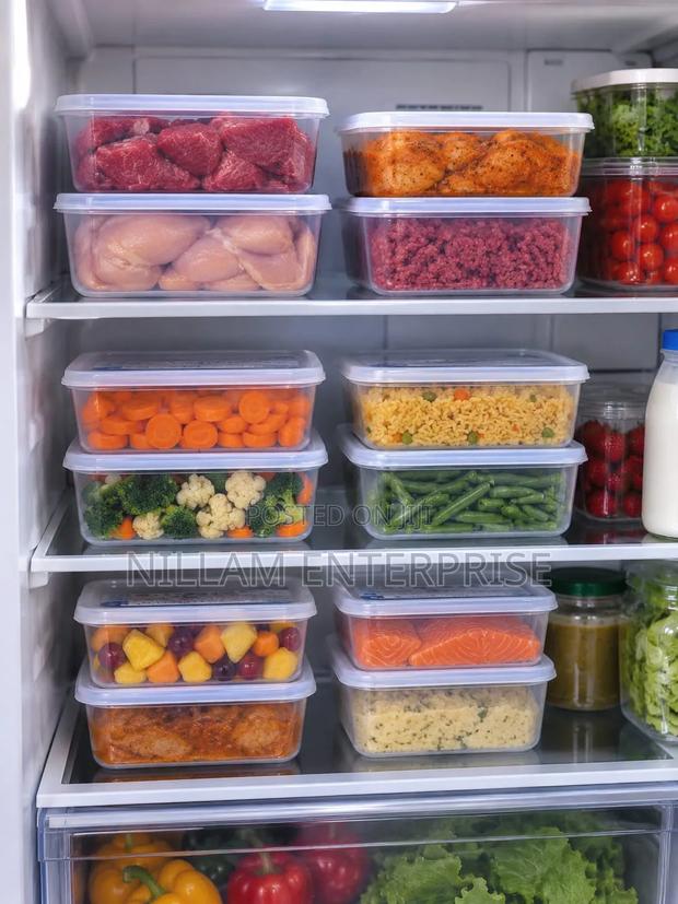 5pcs Freezer/ Fridge Storage Containers - thumbnail 5